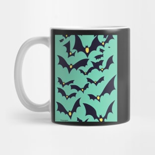 Bats Halloween Mug